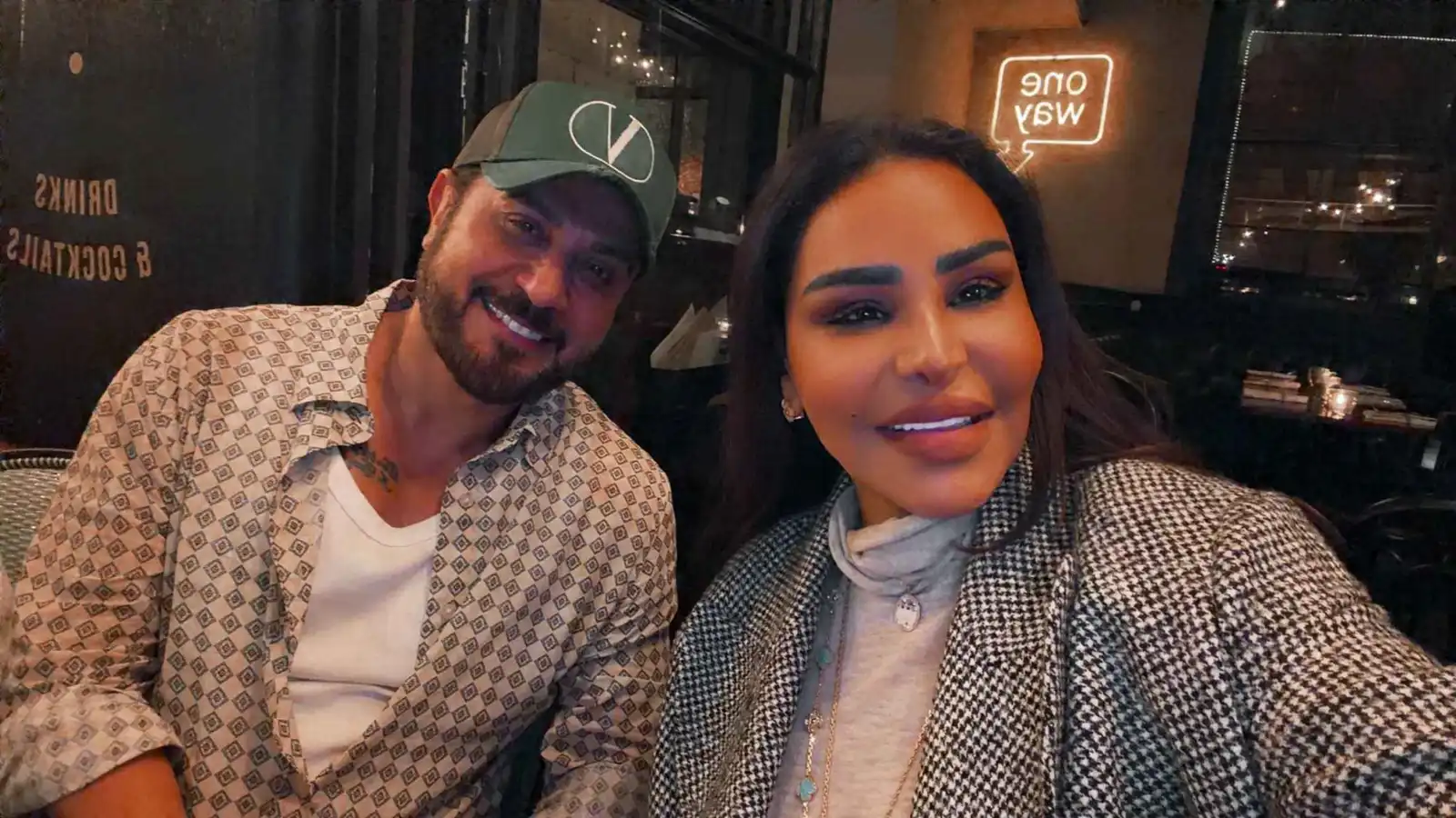 الصدفة تجمع ماجد المهندس وأحلام في لقاء عفوي