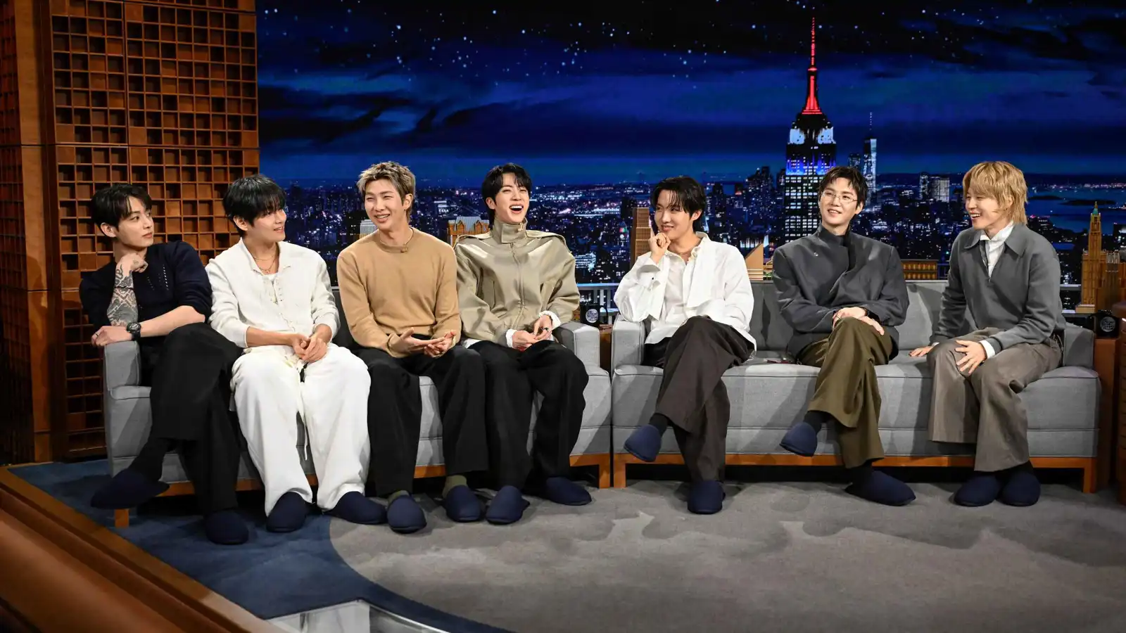 عودة فرقة BTS لبرنامج جيمي فالون تتصدر التريند