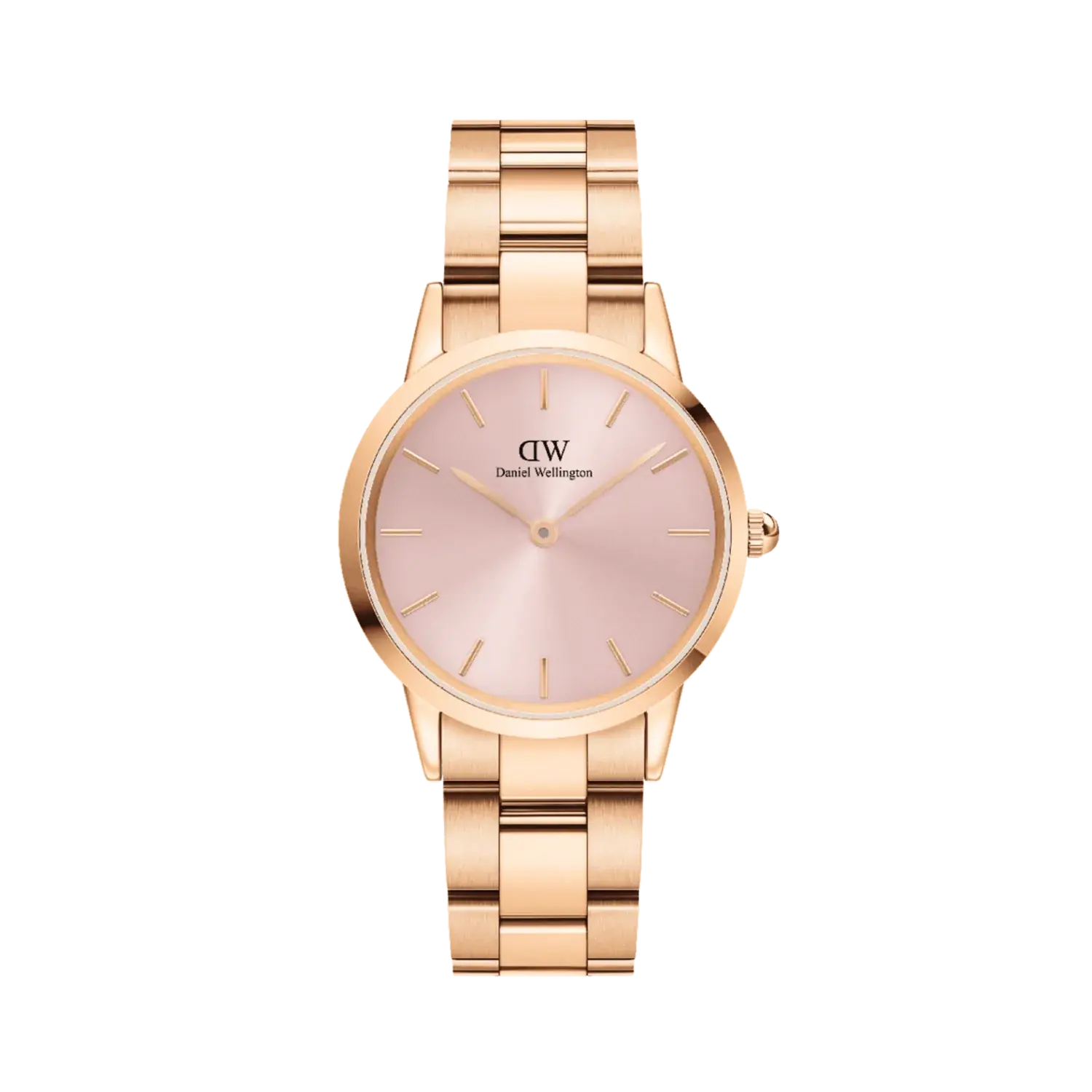 Daniel Wellington Iconic Link Rose Gold Watch, 40mm