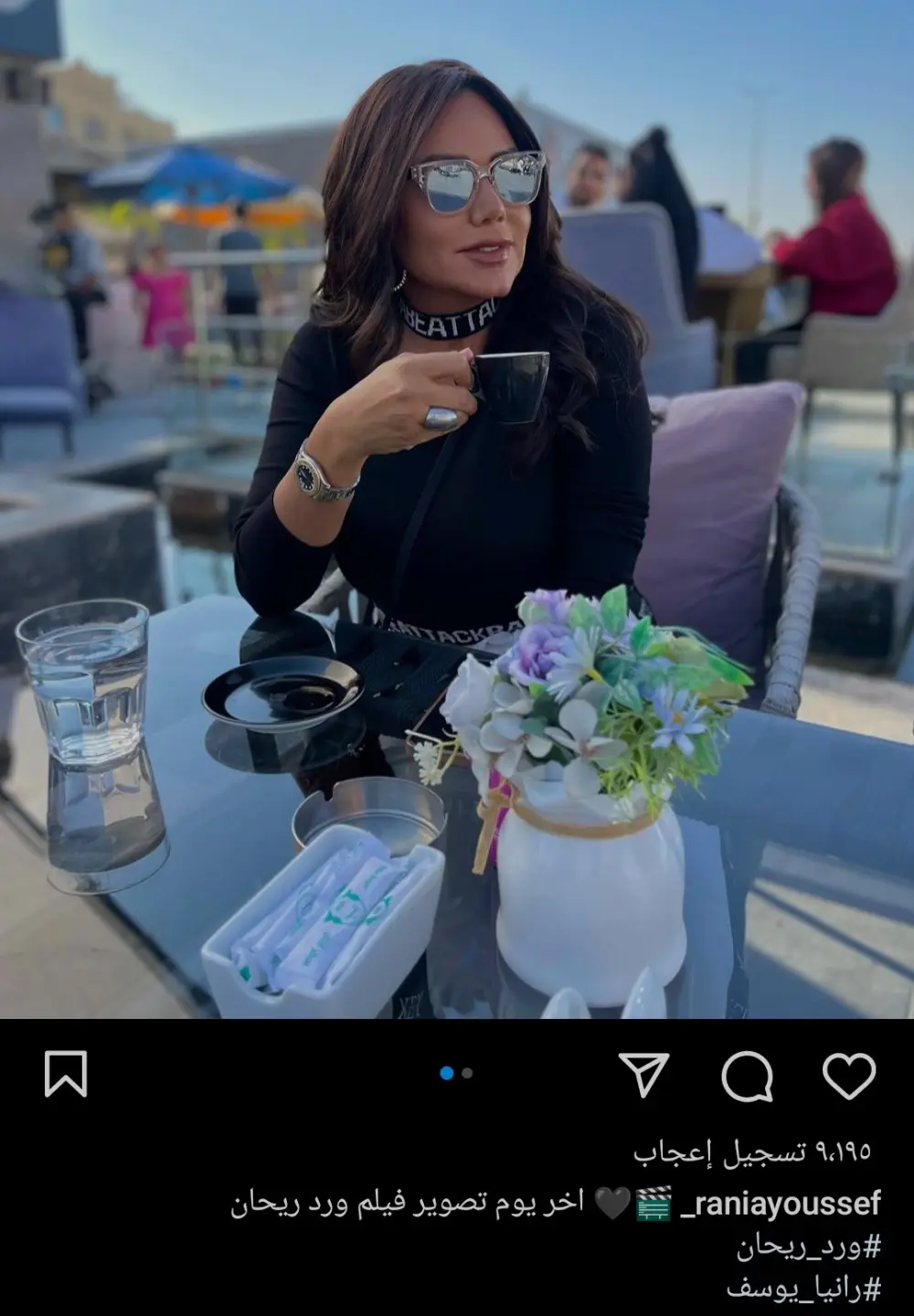 إنتهاء تصوير فيلم ورد ريحان