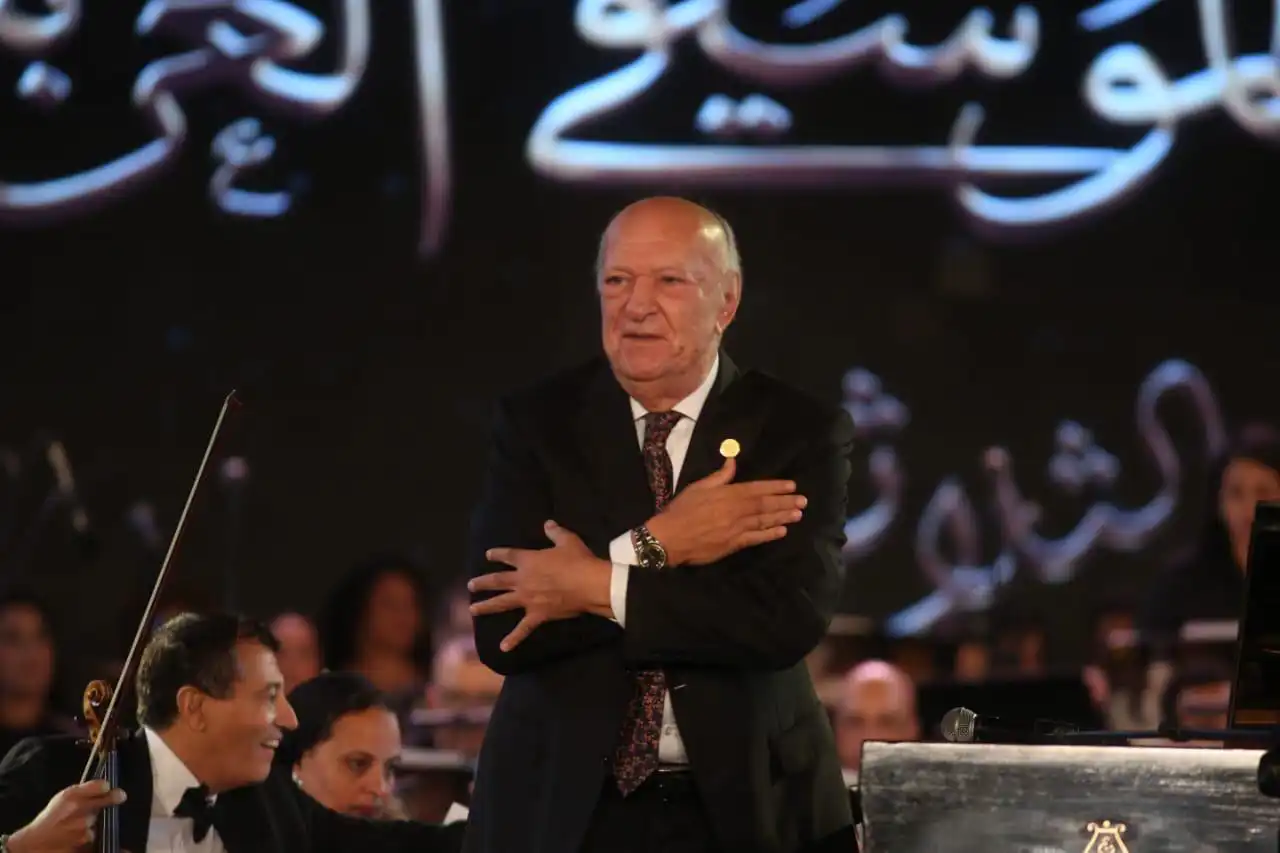 عمر خيرت يعزف على قلوب جمهور مهرجان الموسيقى العربية (صور) 