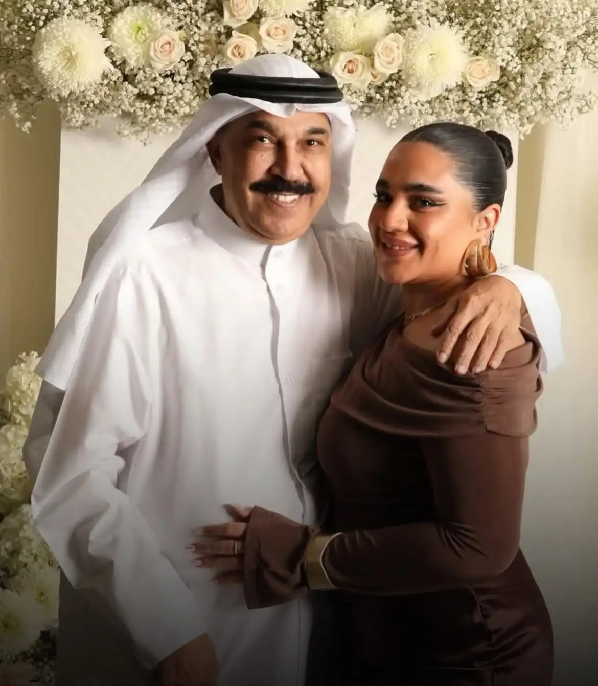 عبدالله الرويشد وابنته
