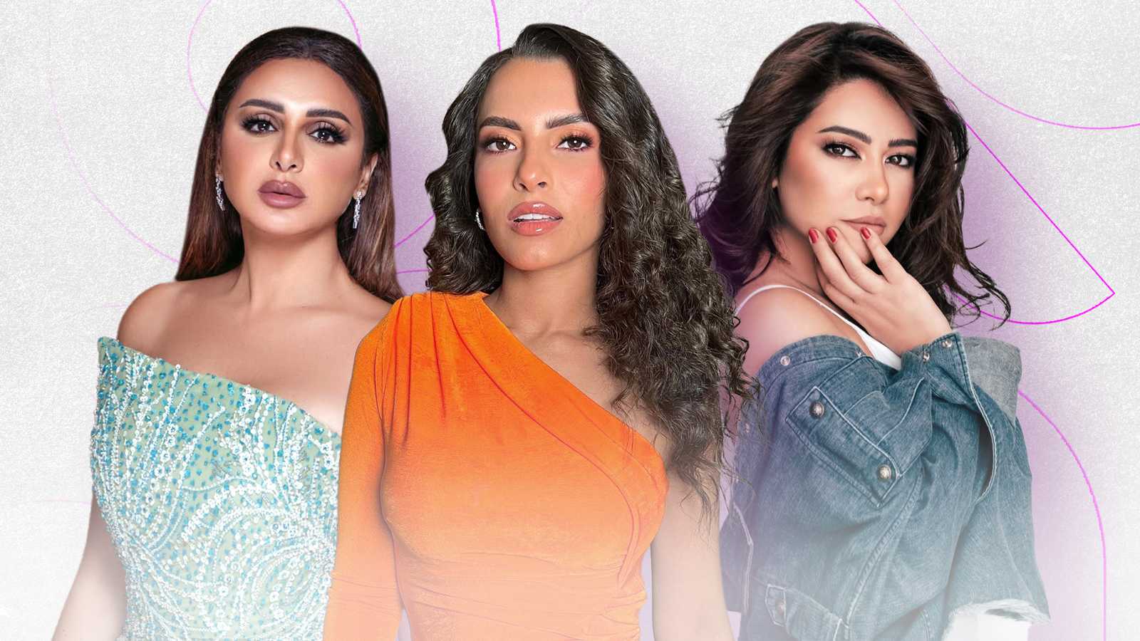 كارمن سليمان وأنغام وشيرين عبد الوهاب