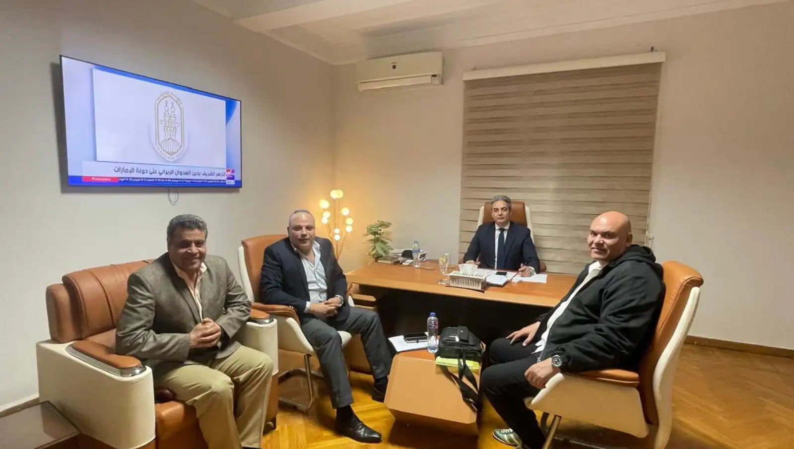تامر عبد المنعم في نقابة الإعلاميين المصرية