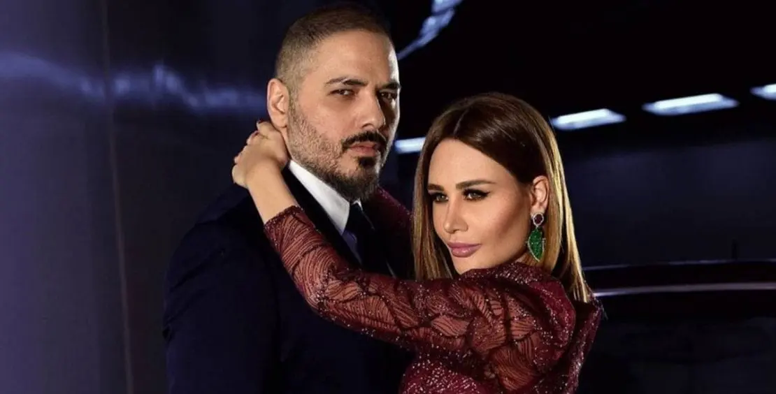 فيديو عفوي يجمع رامي عياش وزوجته داليدا.. "والشامي عالمغربي" 