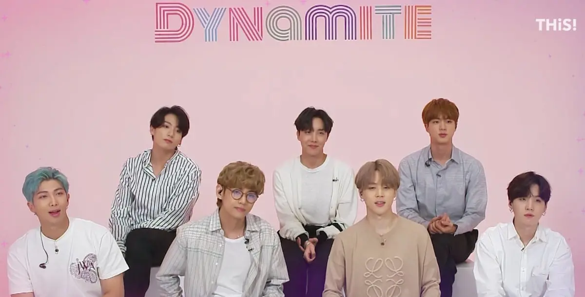 فرقة BTS تحقق أرقاما قياسية على المنصات بأغنية Dynamite