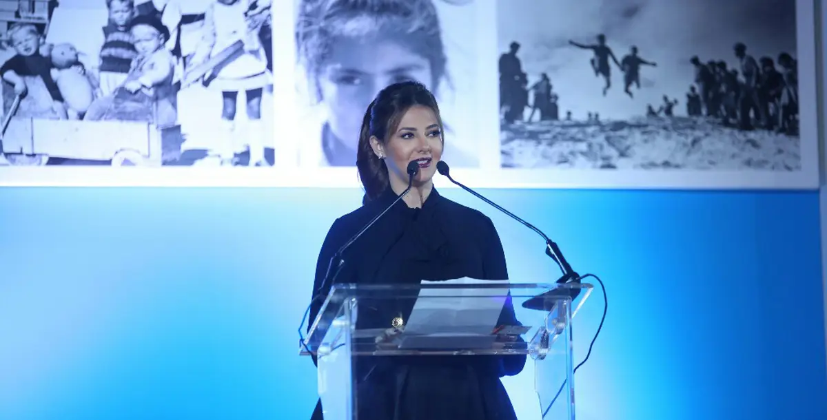 دنيا سمير غانم بعد تنصيبها سفيرة للنوايا الحسنة: ربنا يقدرنا على مساعدة الأطفال