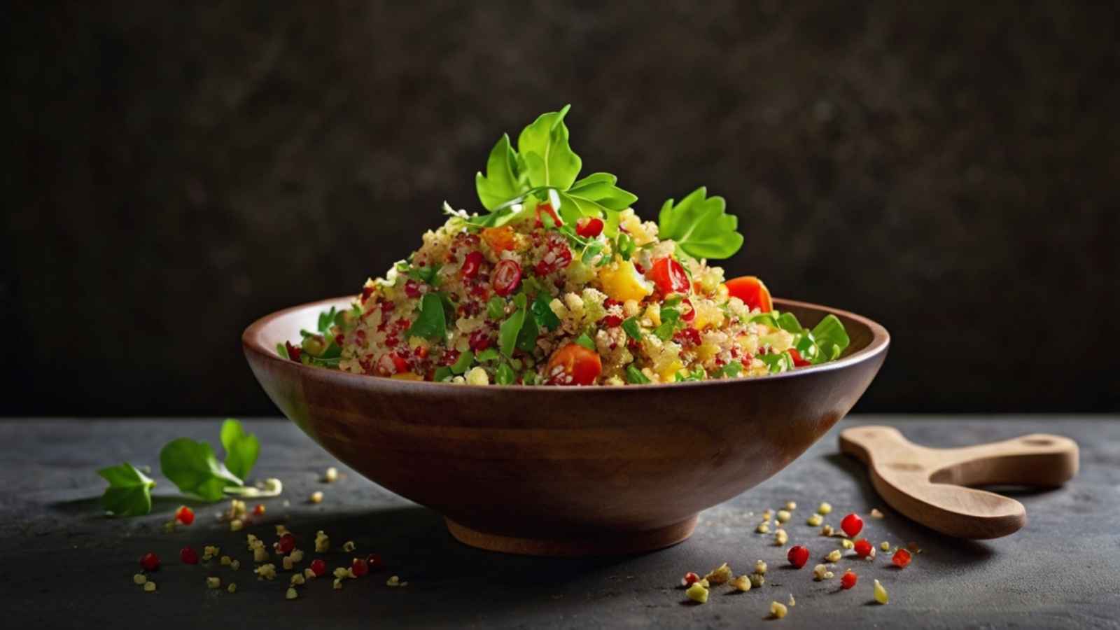 طريقة تحضير "سلطة الكينوا مع الخضار".. صحية وغنية بالفوائد