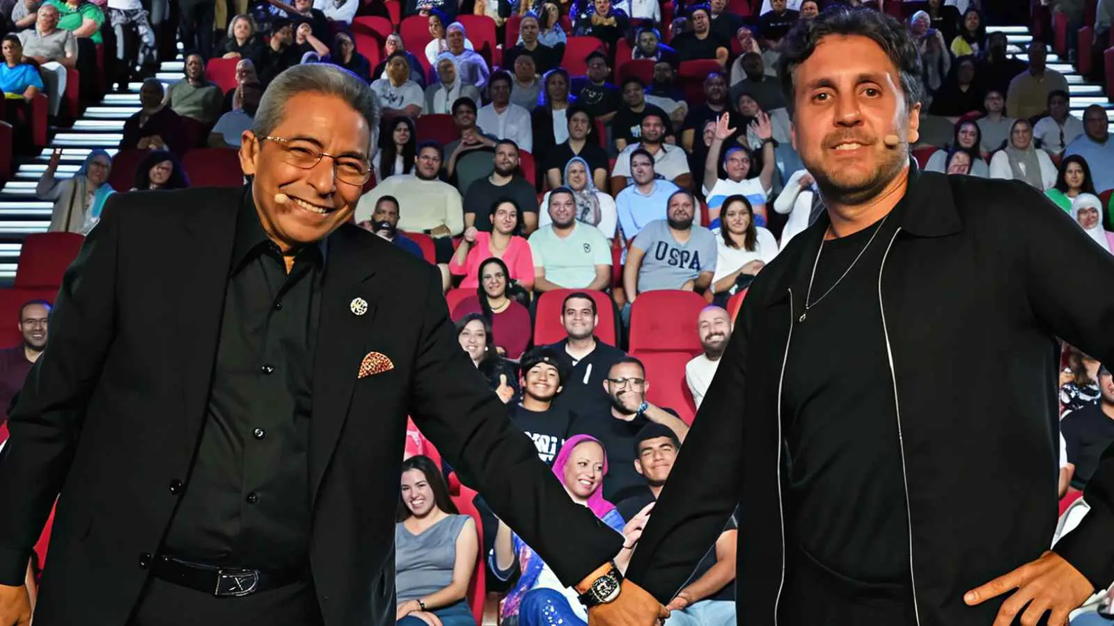 هشام ماجد ومحمود سعد