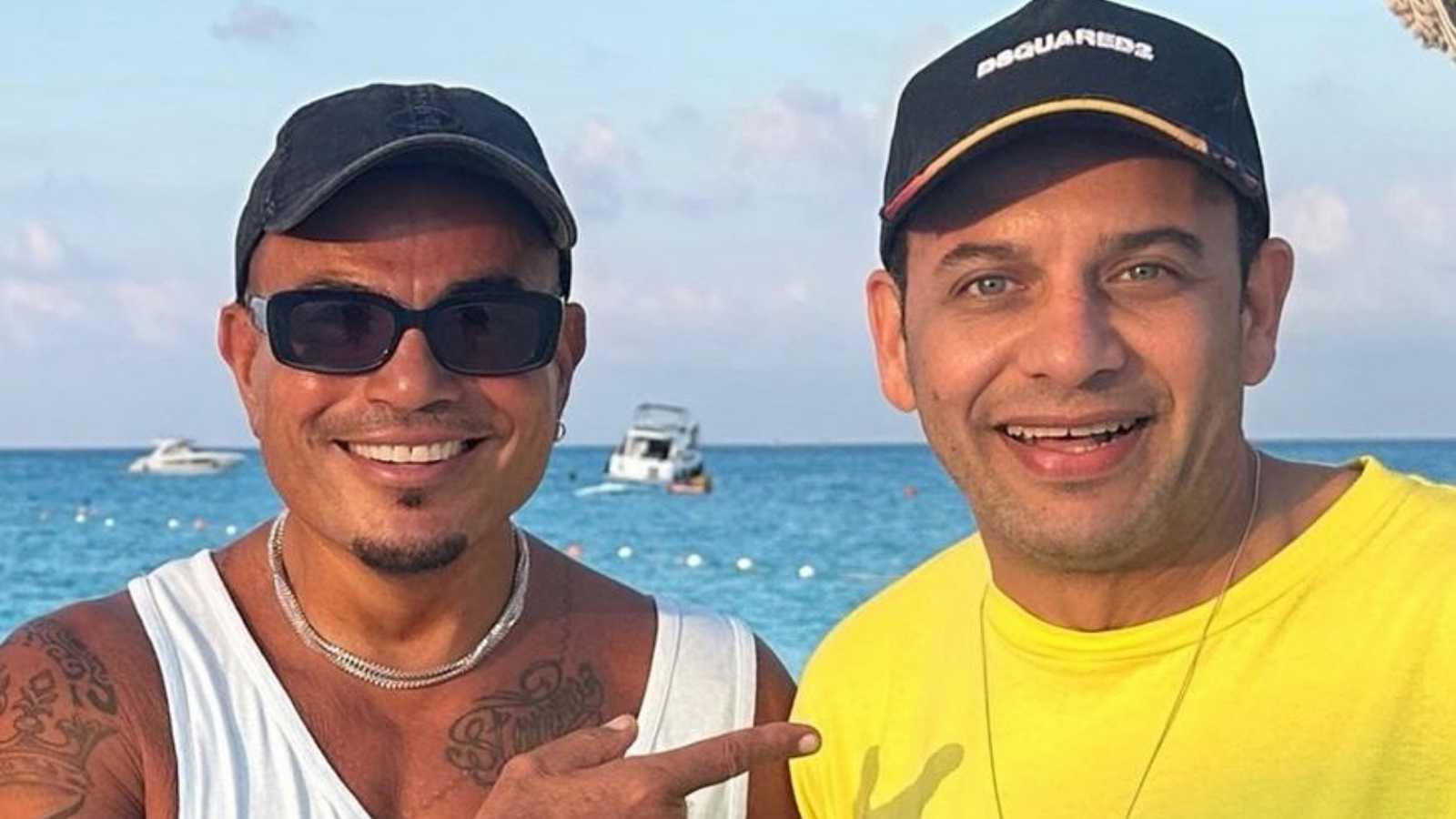 مصطفى قمر وعمرو دياب