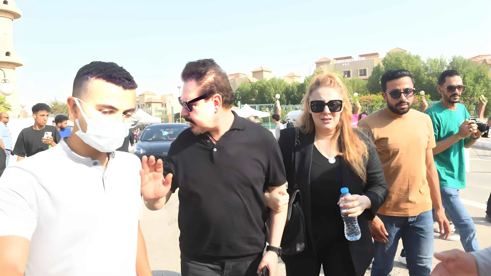 من جنازة سميحة أيوب