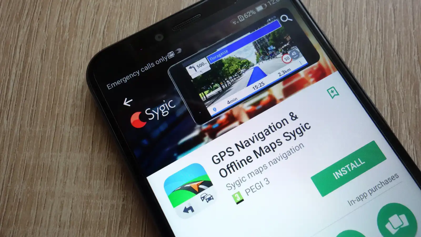 تطبيق Sygic GPS Navigation