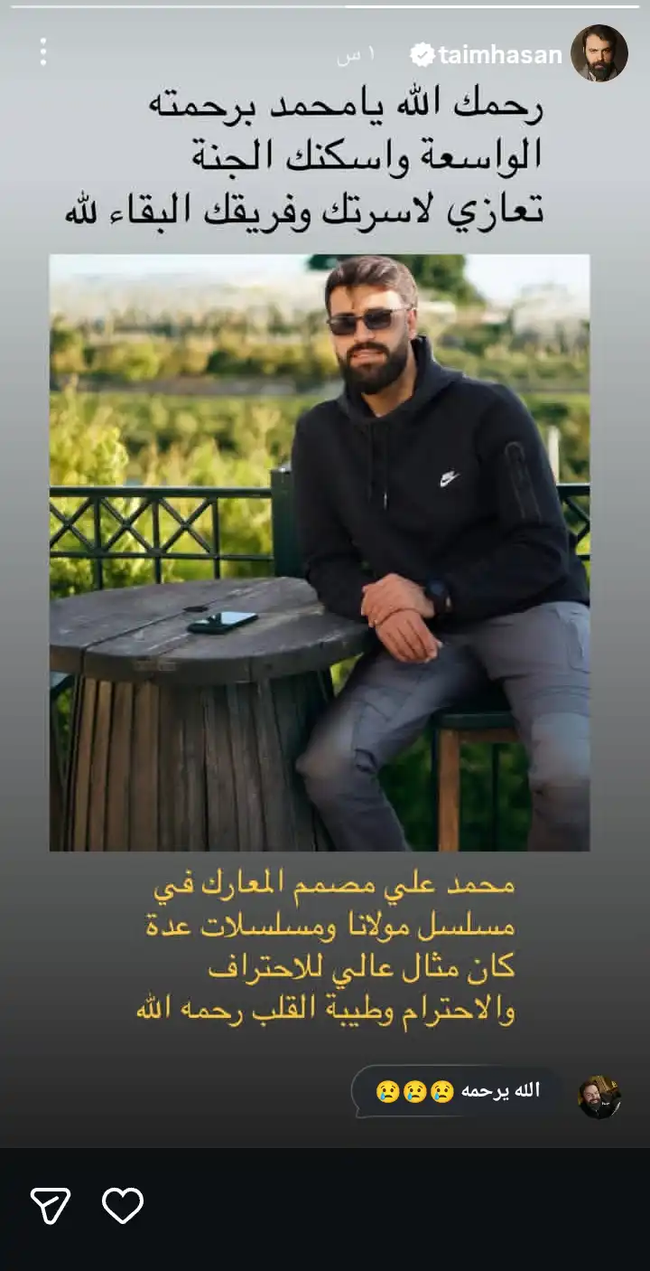 ستوري تيم حسن