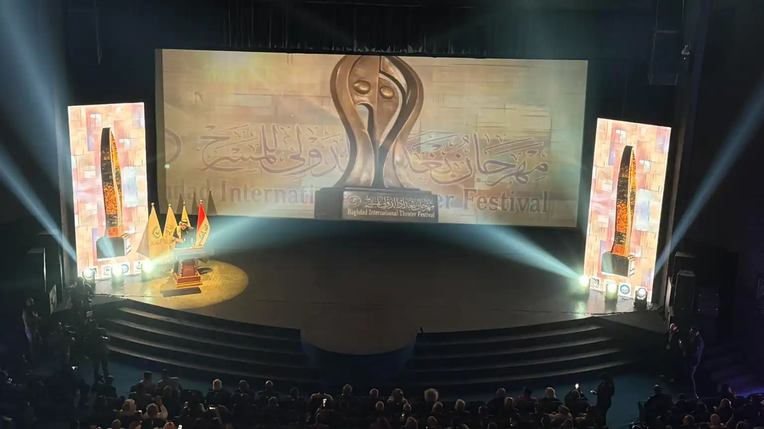 "مهرجان بغداد الدولي للمسرح 6".. عروض عالمية تحتفي بـ"أبو الفنون"