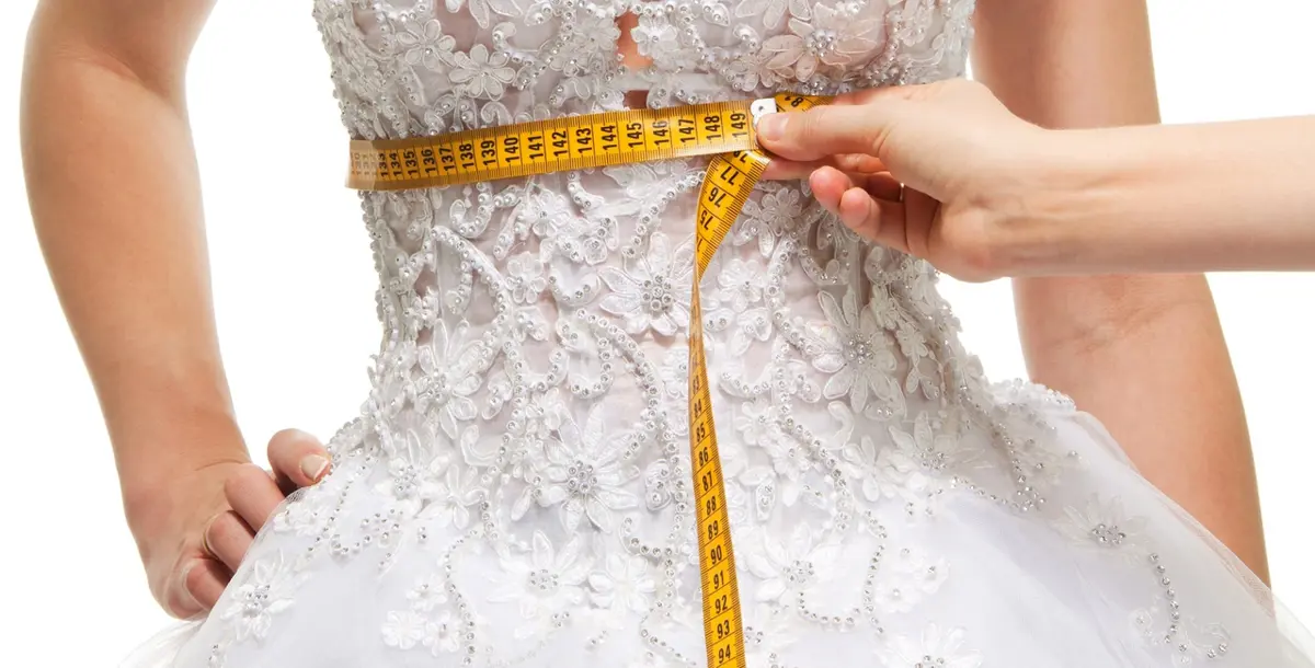 عروس تفقد نصف وزنها قبل زفافها بفترة وجيزة