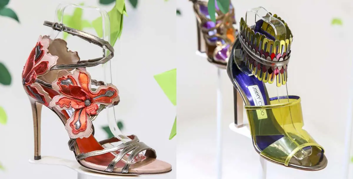 مجموعة جيمي تشو للأحذية النسائية المستوحاة من الطبيعة