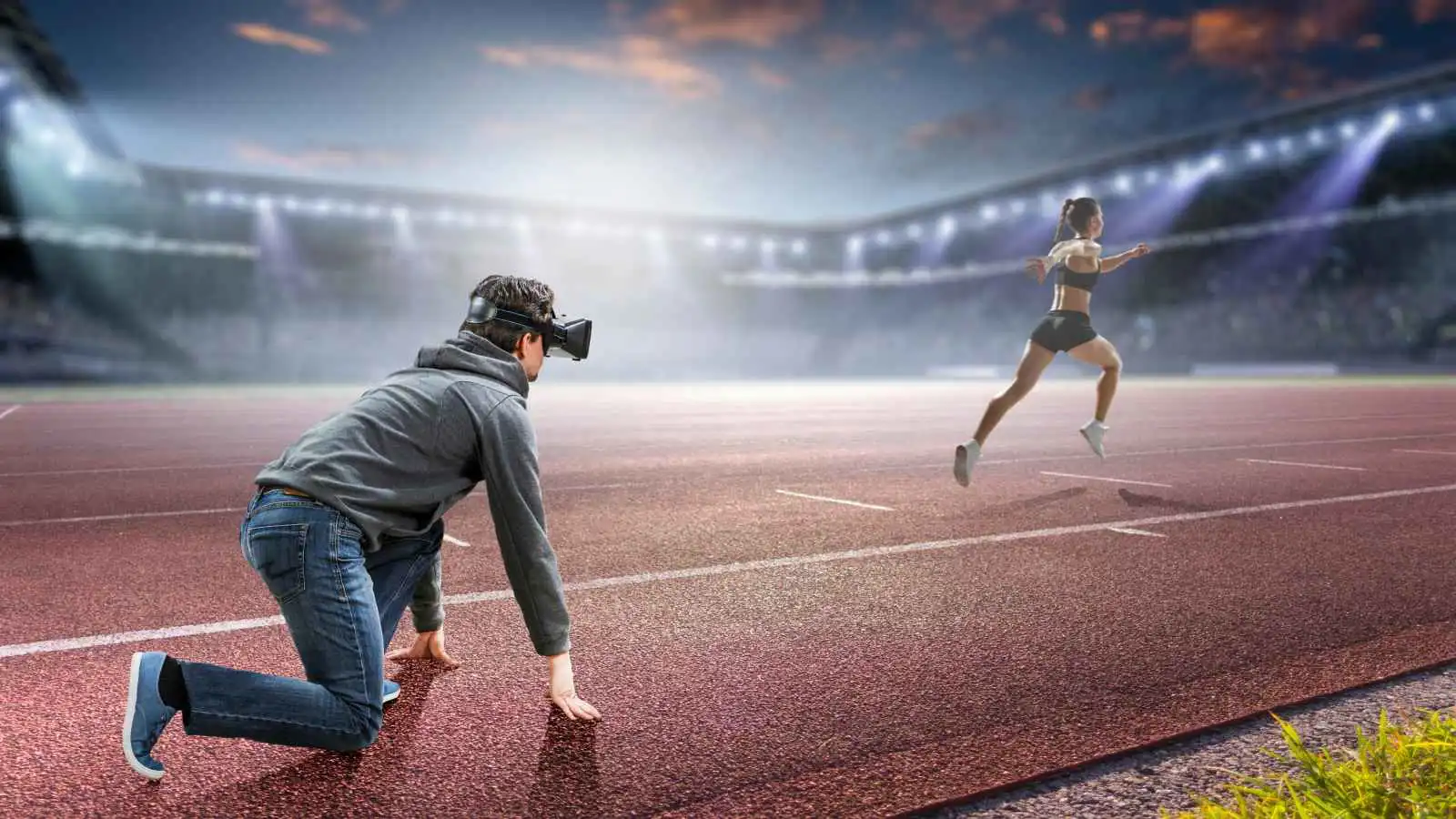 مستقبل الرياضة في عالم الواقع المعزز VR