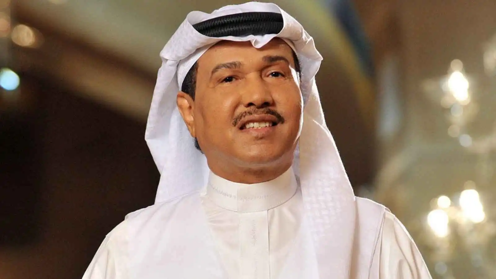محمد عبده في عزاء رفيق دربه عمر شلاح البركاتي