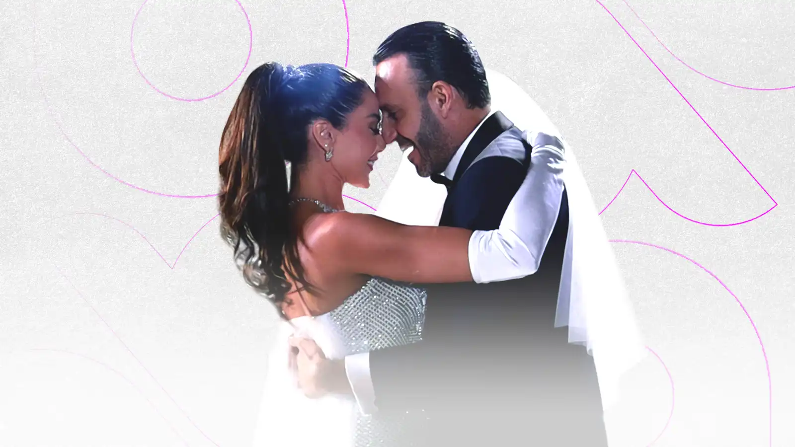 داليدا خليل تحتفل بزفافها