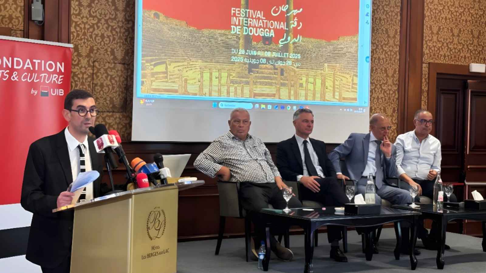 مؤتمر صحافي لكشف تفاصيل مهرجان دقة الدولي في تونس