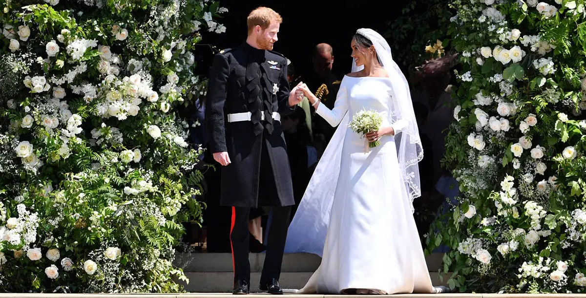 شاهدي الصور الرسمية للزفاف الملكي.. حداثة ممزوجة بالماضي!