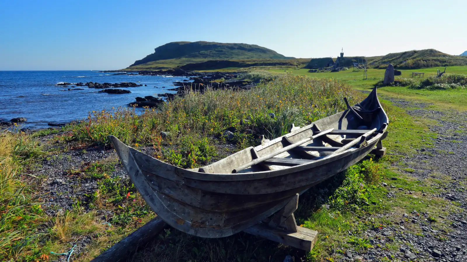 لانس أو ميدوز التاريخي الوطني L’Anse aux Meadows National Historic Site في كندا