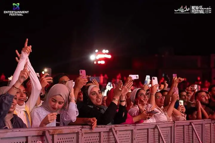 حفل رامي جمال في مهرجان العلمين