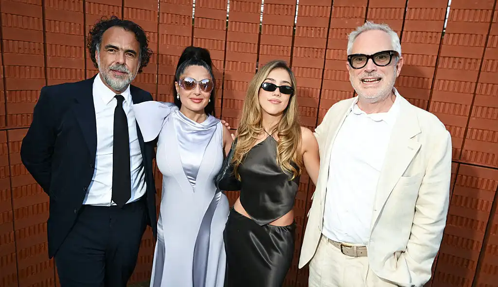 سلمى حايك وابنتها فالنتينا في حفل Serpentine Summer Party 