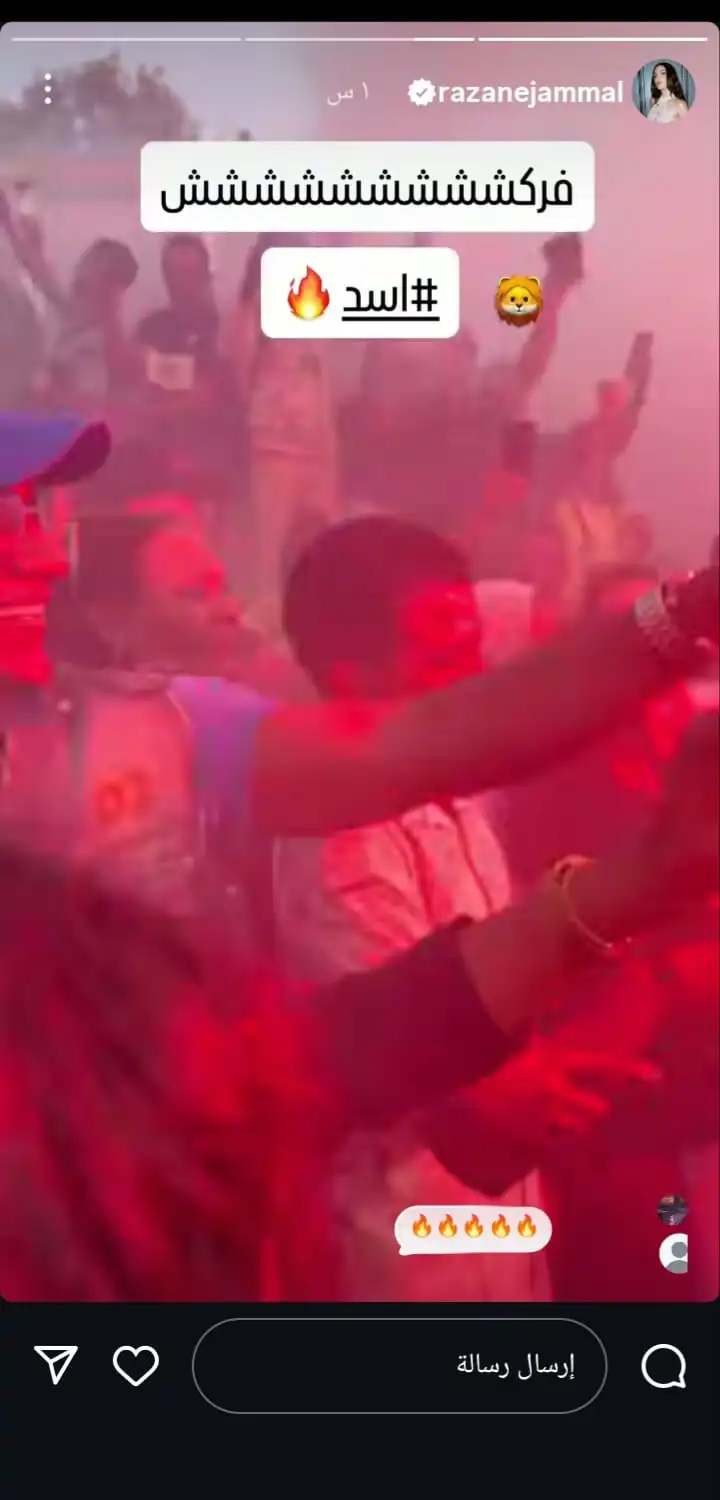 أبطال أسد يختتمون تصوير الفيلم بالشماريخ والفرح