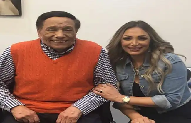 سهام جلال وعادل إمام