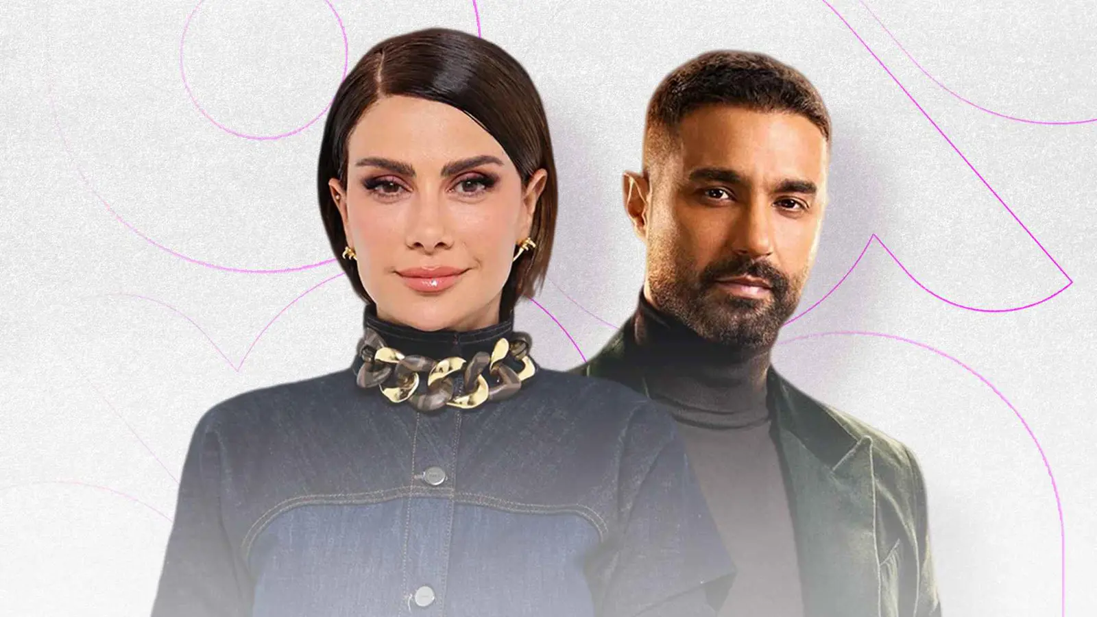 صبا مبارك وكريم فهمي