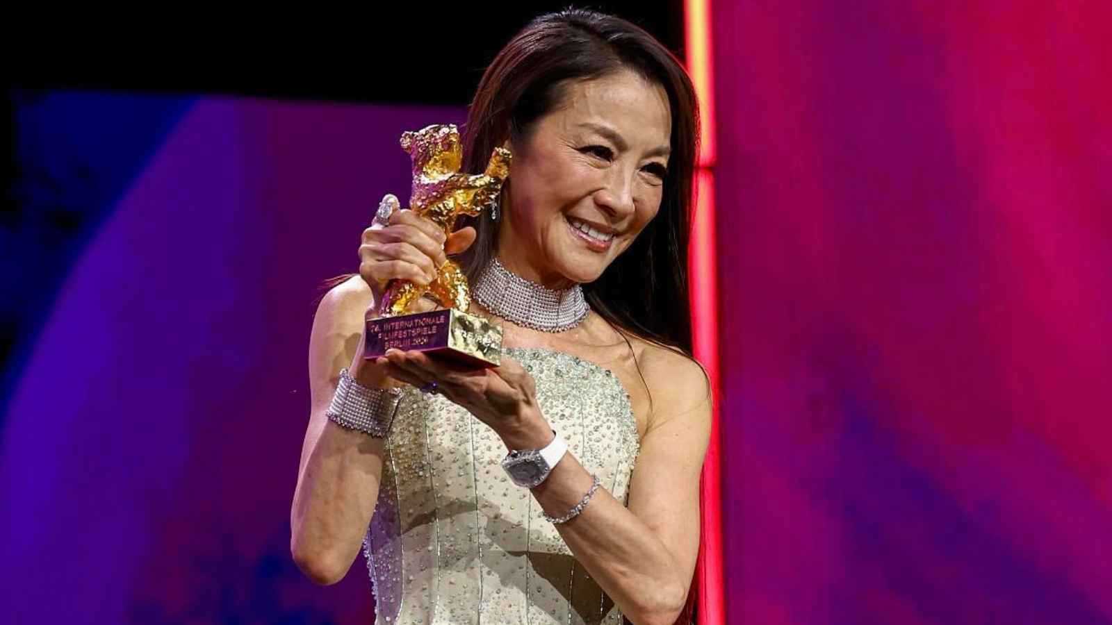 ميشيل يوه تتسلّم الدب الذهبي الفخري بافتتاح برلين السينمائي