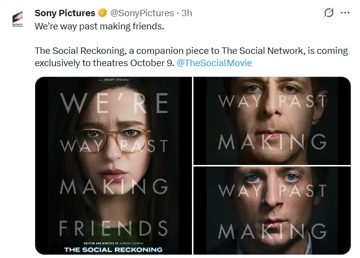 موعد عرض فيلم The Social Reckoning