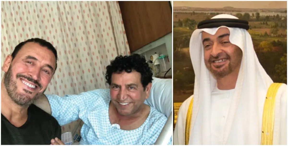 محمد بن زايد يتكفل بعلاج الشاعر كريم العراقي المصاب بالسرطان