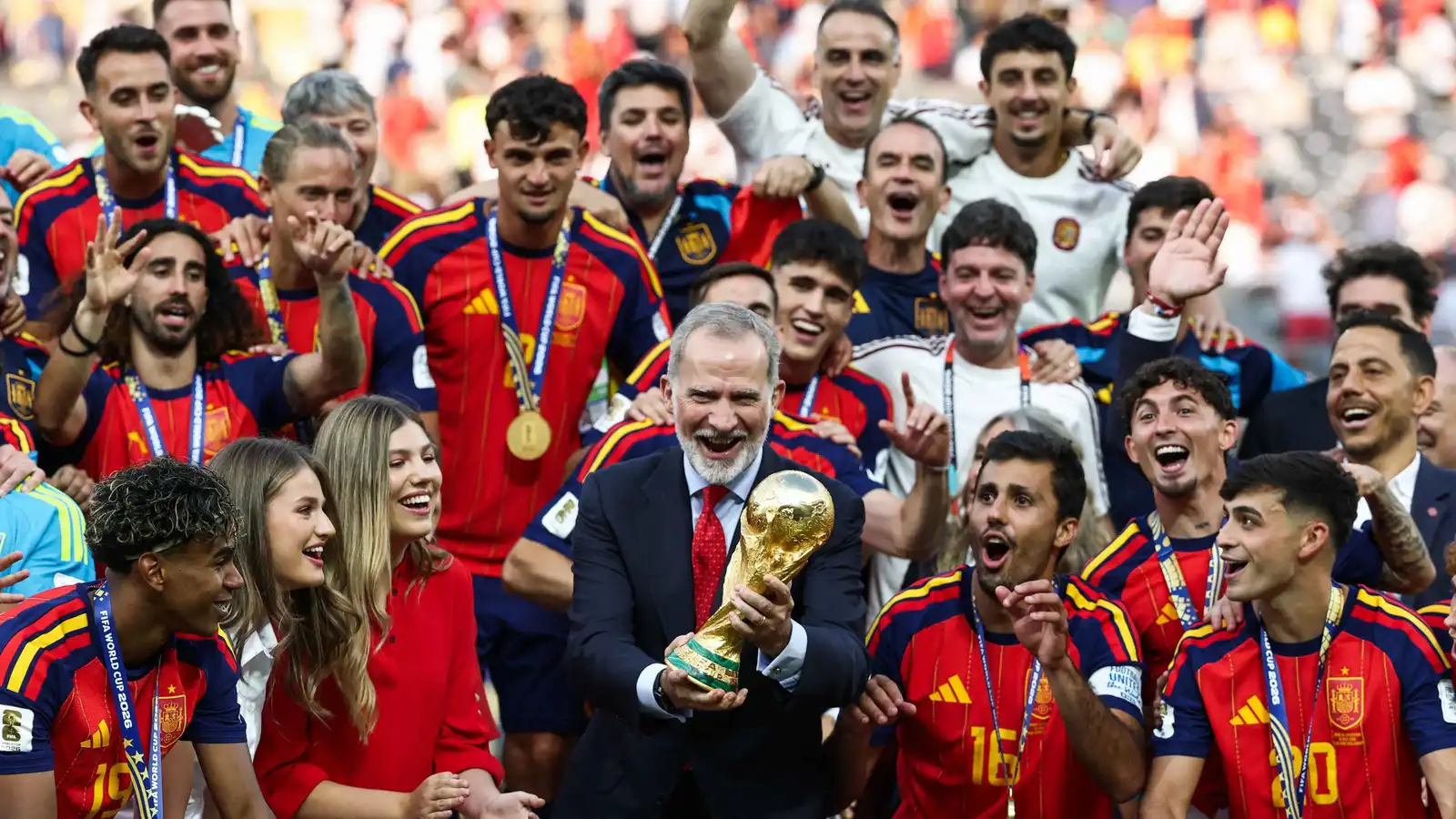 نجوم العرب يحتفلون بتتويج إسبانيا بكأس العالم 2026
