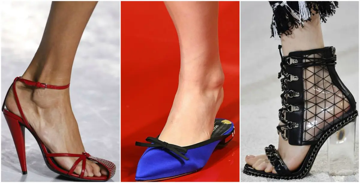 من الأجرأ إلى الأجمل.. إليك أبرز الأحذية من أسبوع الموضة الباريسي لربيع 2018