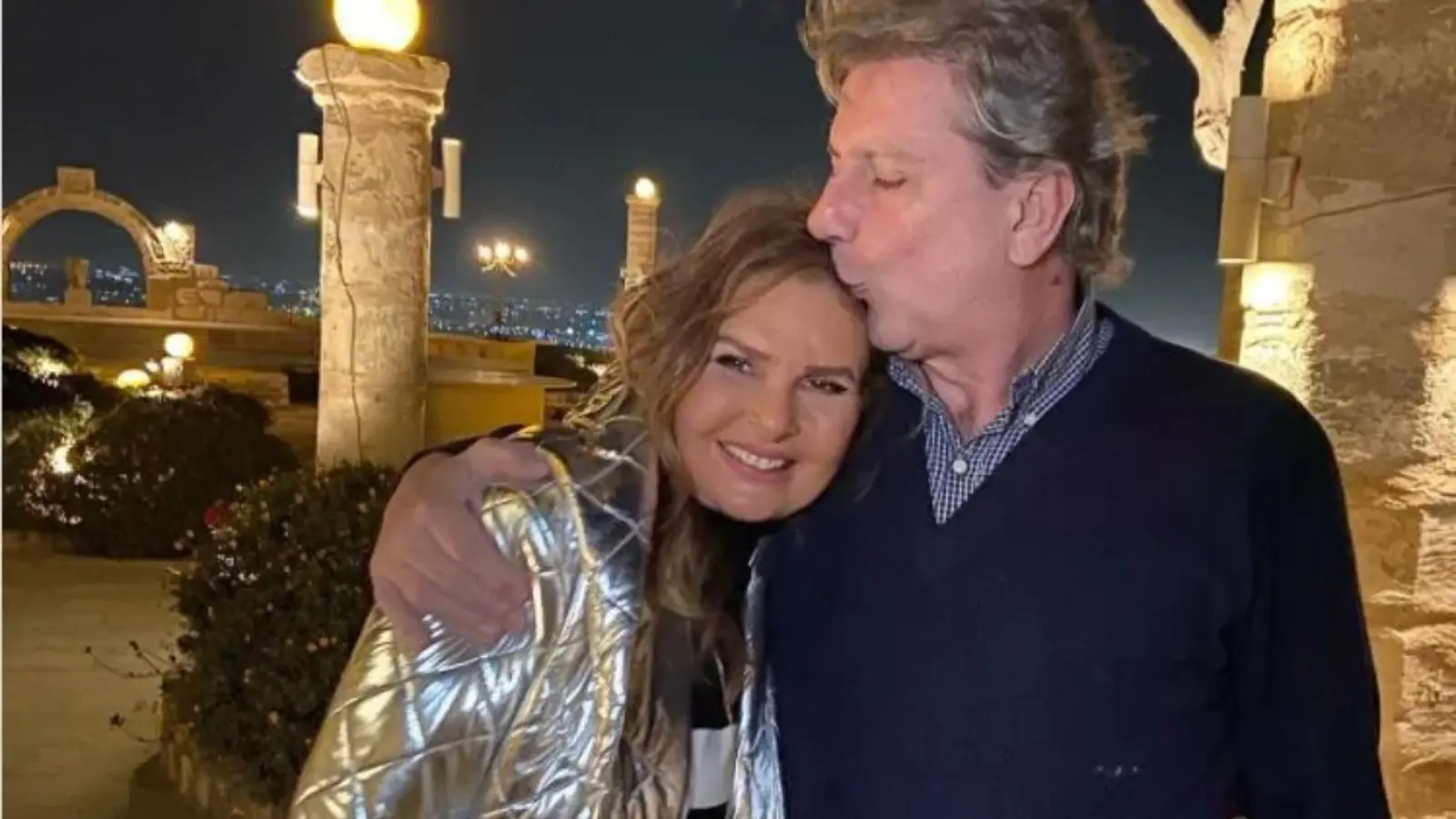 يسرا وزوجها