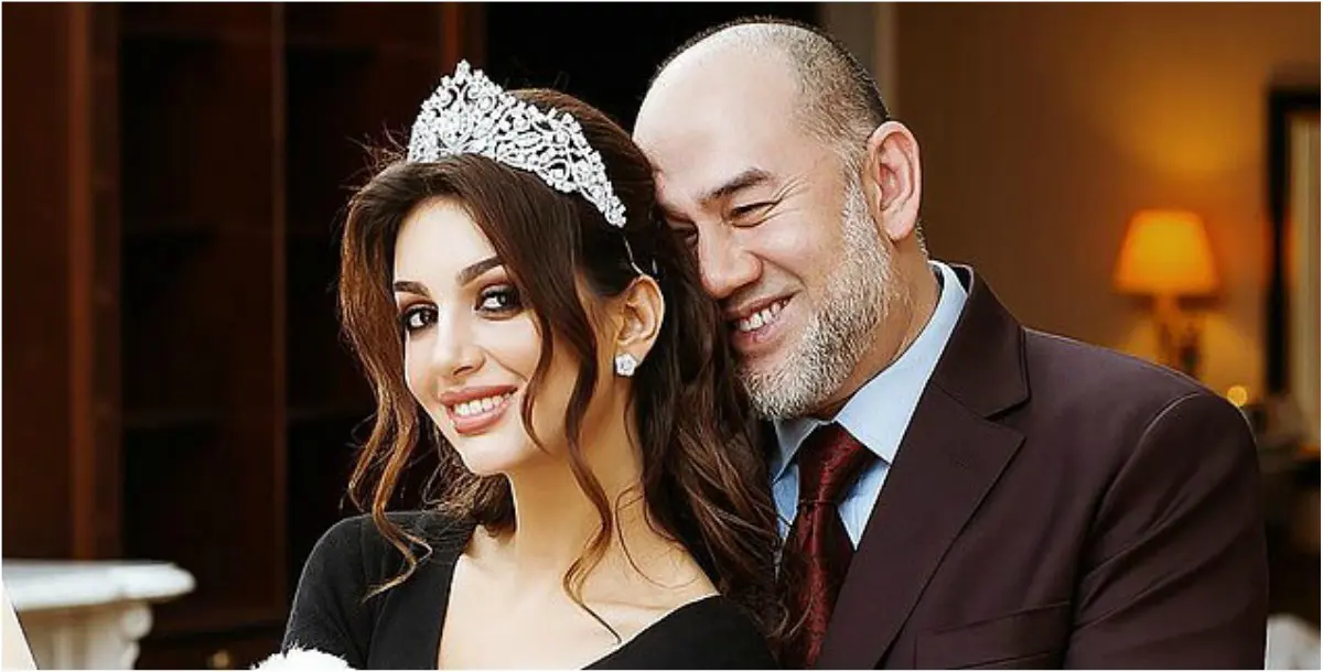 ملكةُ الجمال الروسية تكشفُ وجه طفلها من ملك ماليزيا السابق: "يُشبه والده تمامًا"!
