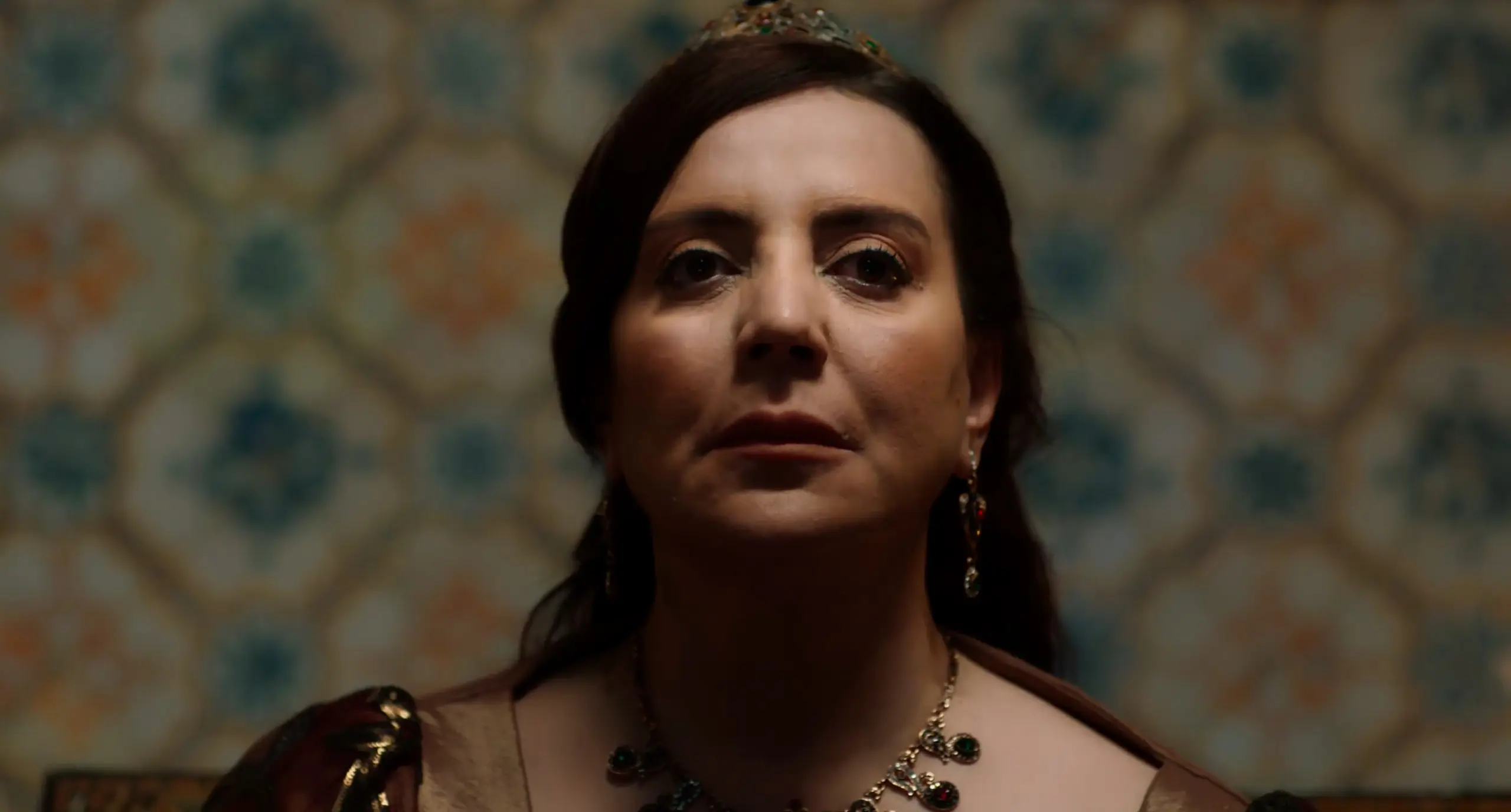 الفنانة شكران مرتجى بدور للا مريومة من مسلسل السرايا الليبي