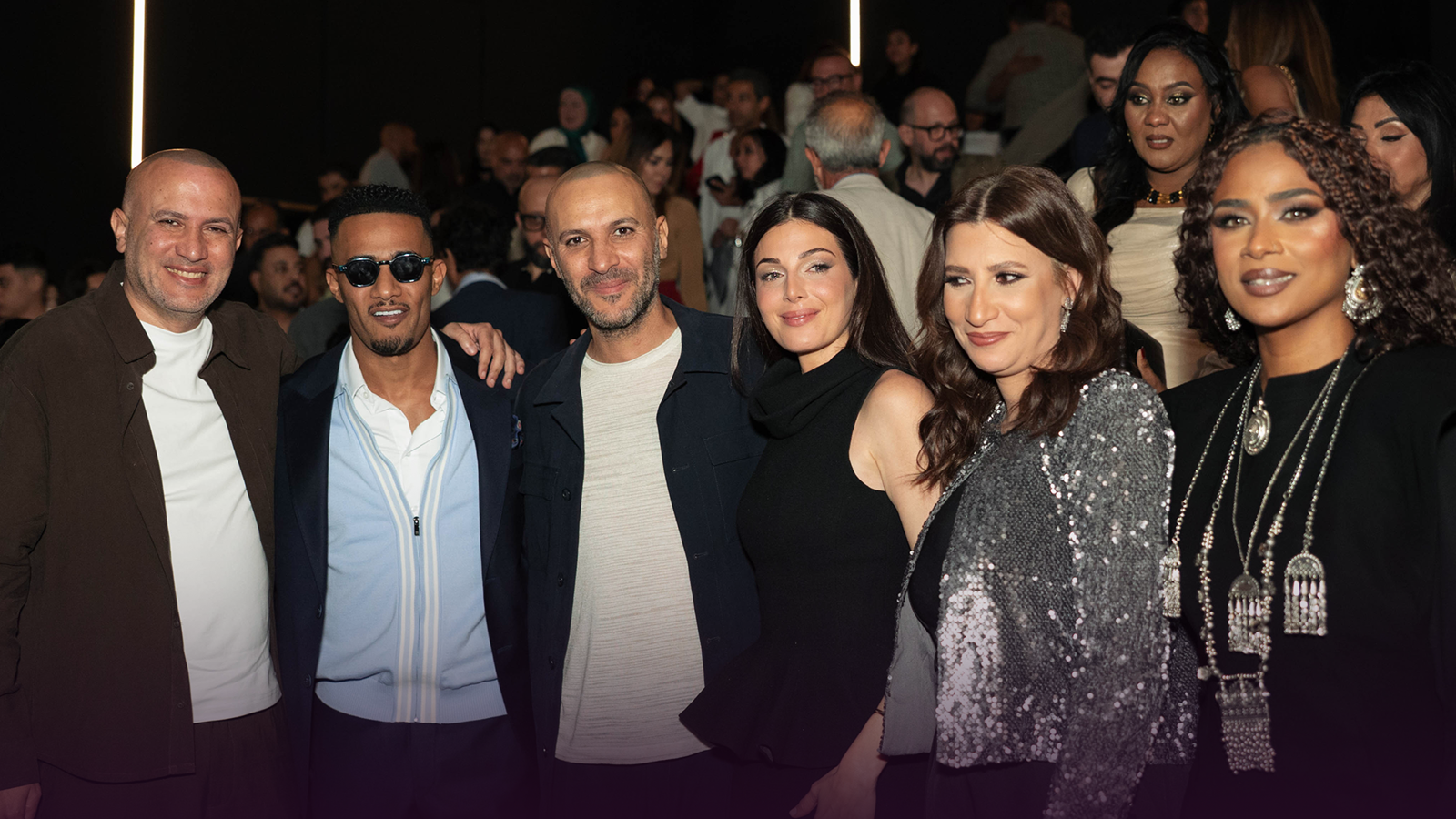 محمد رمضان ورزان جمال يحتفلان بالعرض الأول لفيلم "أسد"