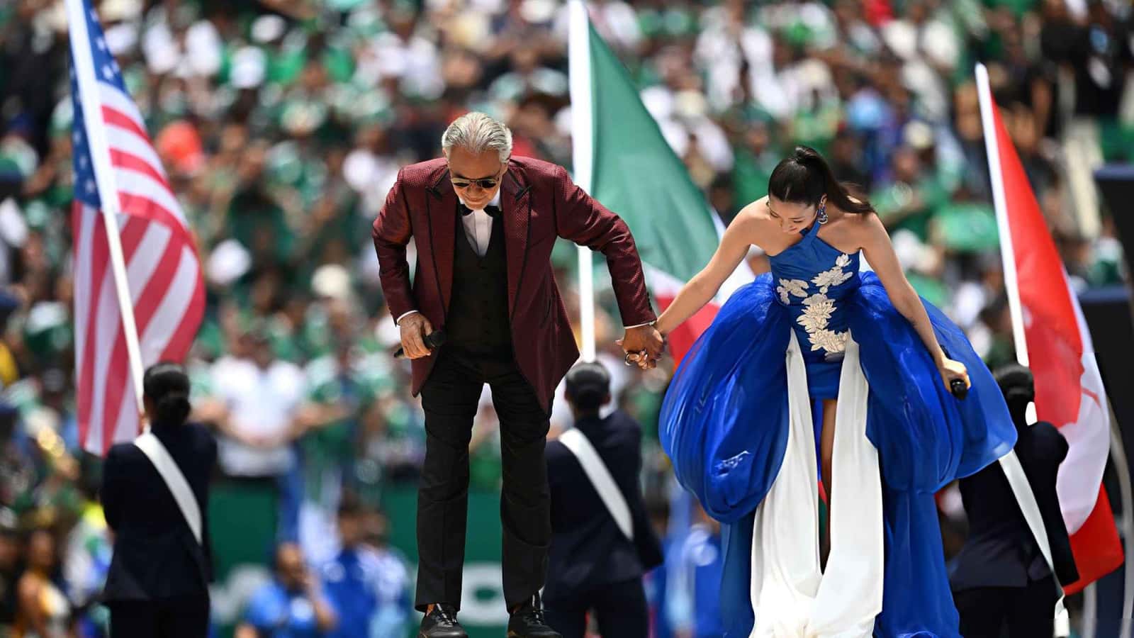 أندريا بوتشيلي يفاجئ العالم في افتتاح مونديال 2026