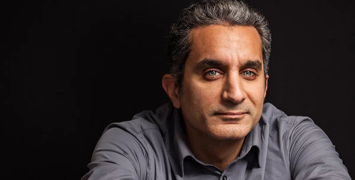 باسم يوسف سعيد بلقاء وزير الثقافة الإماراتي
