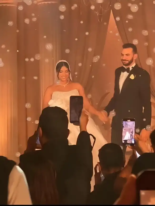 نجوم الفن يجتمعون في حفل زفاف نجل بيومي فؤاد