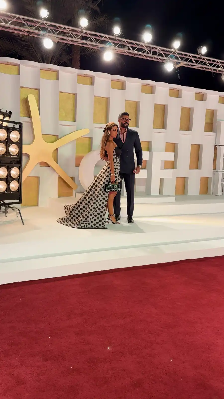 النجوم يحضرون العرض الخاص لفيلم كولونيا في الجونة