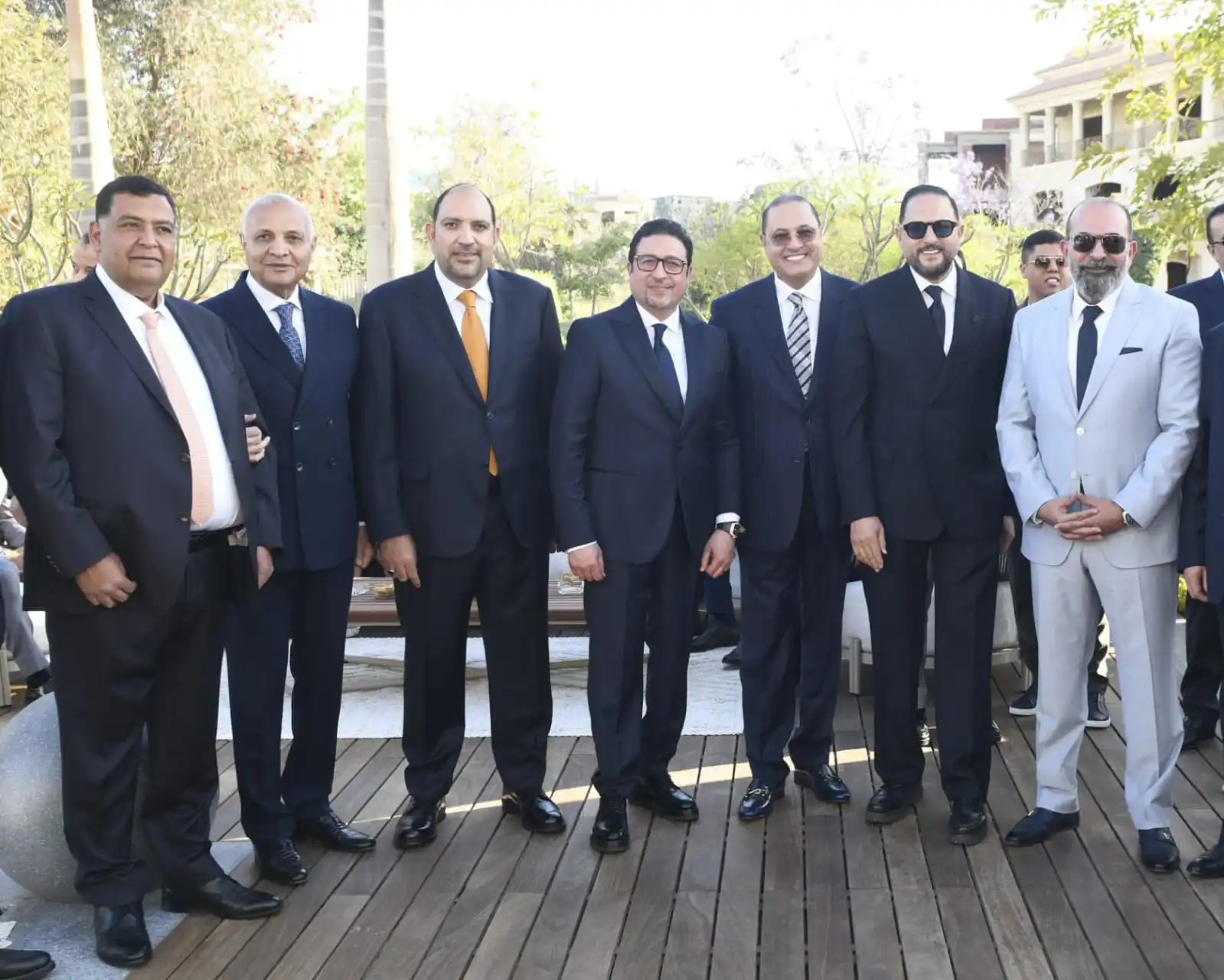 صورة من حفل عقد قران ابنة شقيق الفنان عماد زيادة