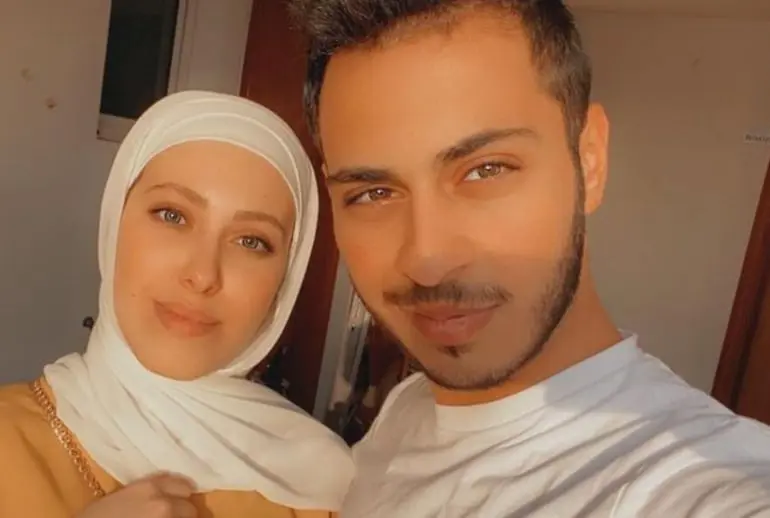 الوليد مقداد وزوجته نور غسان