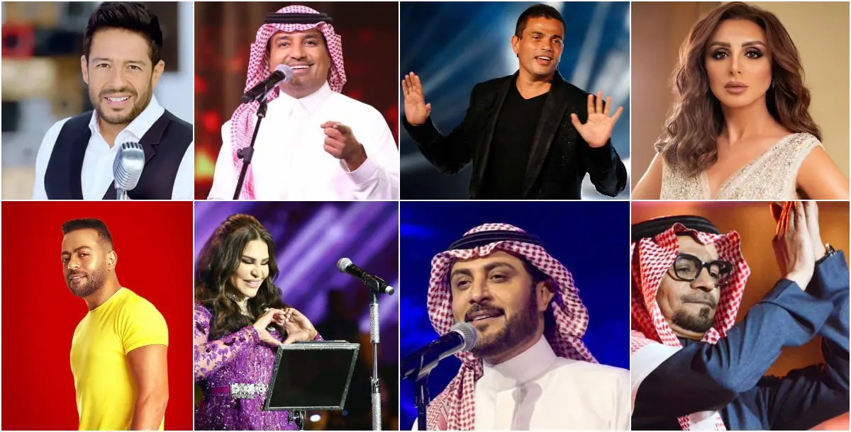 مواعيد حفلات النجوم في اليوم الوطني السعودي الـ90