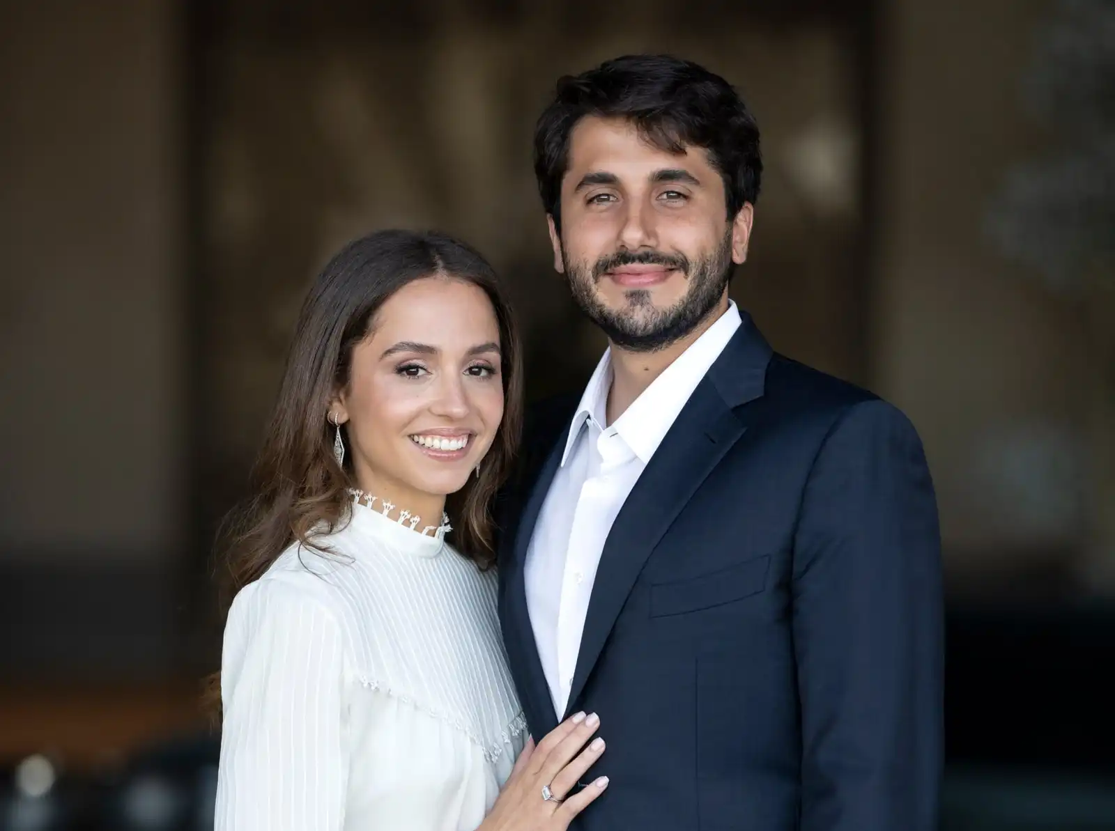 الاميرة إيمان وزوجها جميل