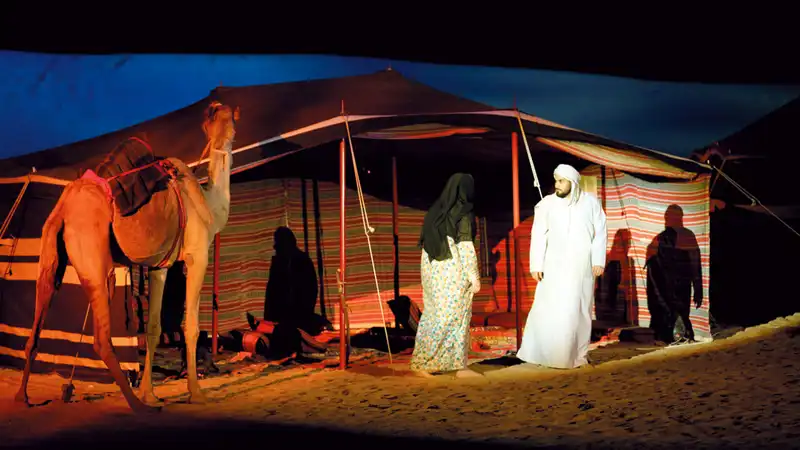 مهرجان الشارقة للمسرح الصحراوي