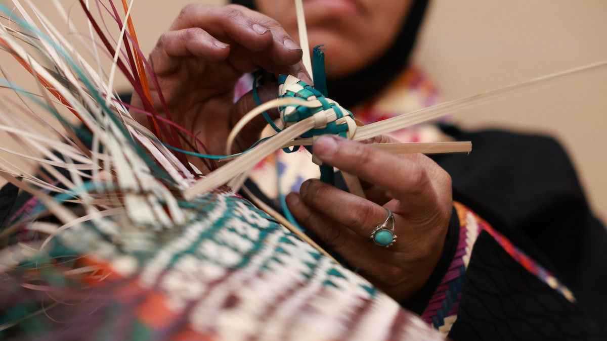 "مبادرة الخوص".. مشروع ثقافي سعودي يحيي تراث سعف النخيل